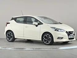 White Used 2021 Nissan Micra Acenta Hatchback | £8,998 (Fair price)