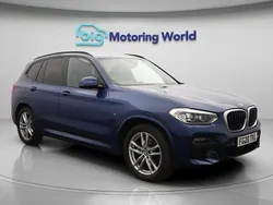 Blue Used 2020 BMW X3 M Sport SUV | £26,400 (Good price)