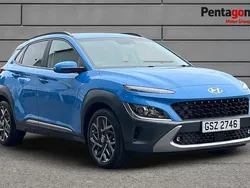 Blue Used 2022 Hyundai Kona Premium SUV | £17,105 (Fair price)