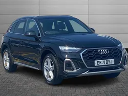 Black Used 2021 Audi Q5 S-Line SUV | £33,095 (Fair price)