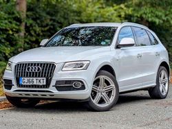 White Used 2016 Audi Q5 S-line plus SUV | £13,800 (Fair price)