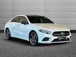 Polar white Used 2022 Mercedes A250 AMG Line Premium Plus Sedan | £21,495 (Fair price)