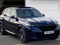 Blue Used 2024 BMW X5 M Sport SUV | £64,400 (Expensive)