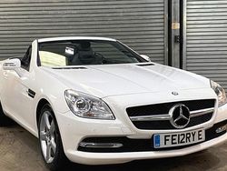White Used 2014 Mercedes SLK250 Cabriolet | £10,950 (A bit pricey)
