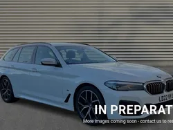 Alpine white Used 2022 BMW 520 M Sport Estate | £25,176 (Fair price)