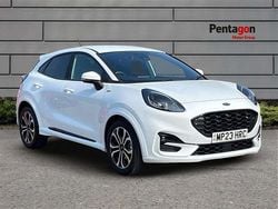 Frozen white premium paint Used 2023 Ford Puma Gen-E ST-Line SUV | £14,995 (Good price)