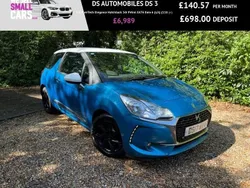 Blue Used 2017 DS Automobiles DS3 Elegance Hatchback | £6,989 (Fair price)