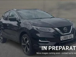 Black Used 2018 Nissan Qashqai Tekna SUV | £13,024 (Fair price)