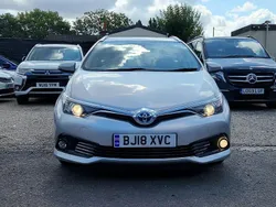 Silver Used 2018 Toyota Auris Hybrid Estate | £9,350