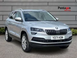 Silver Used 2021 Skoda Karoq SE L SUV | £20,714 (Fair price)