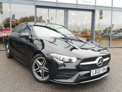 Black Used 2020 Mercedes CLA180 AMG line Sedan | £23,498 (Fair price)