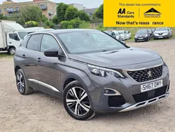 Grey Used 2017 Peugeot 3008 GT-line Hatchback | £11,388 (Fair price)