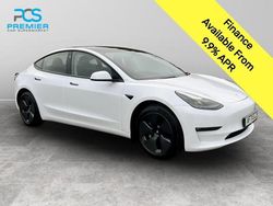 White Used 2021 Tesla Model 3 Long Range AWD Sedan | £16,995 (Fair price)