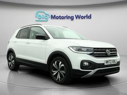 White Used 2023 VW T-Cross Black Edition SUV | £17,700 (Fair price)