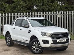 White Used 2022 Ford Ranger Wildtrack Pickup | £23,945 (Fair price)