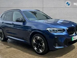 Blue Used 2022 BMW iX3 M Sport SUV | £33,959 (A bit pricey)