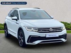 White Used 2022 VW Tiguan R-line SUV | £28,651 (Fair price)