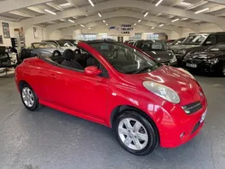 Red Used 2006 Nissan Micra C+C Cabriolet | £2,000