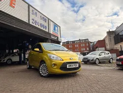 Yellow Used 2014 Ford Ka Zetec Hatchback | £2,990 (Fair price)