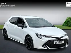 White Used 2022 Toyota Corolla Sport Hatchback | £18,995 (Expensive)