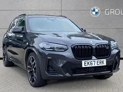 Grey Used 2022 BMW X3 Performance SUV | £38,495 (Fair price)