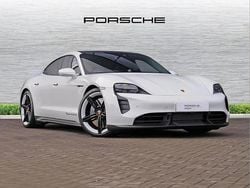 White Used 2023 Porsche Taycan Sedan | £72,990 (A bit pricey)
