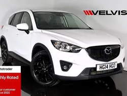 White Used 2014 Mazda CX-5 Inclusive SUV | £11,388 (A bit pricey)
