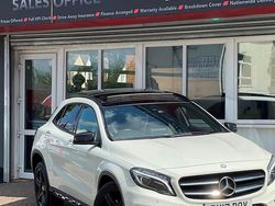 White Used 2017 Mercedes GLA250 AMG line SUV | £14,495 (Fair price)