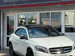 White Used 2017 Mercedes GLA250 AMG line SUV | £14,495 (Fair price)