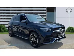 Blue Used 2022 Mercedes GLE400 AMG line SUV | £56,757 (A bit pricey)