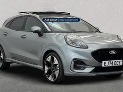 Silver Used 2024 Ford Puma Gen-E ST-Line SUV | £21,295 (Expensive)