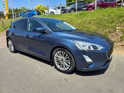 Chrome blue Used 2019 Ford Focus Titanium X Hatchback | £13,150 (Fair price)