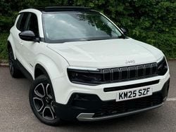 White New 2025 Jeep Avenger Summit SUV | £25,998 (Fair price)