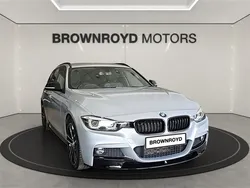 Silver Used 2018 BMW 320 M Sport Estate | £16,490 (Fair price)