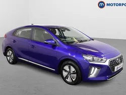 Blue Used 2021 Hyundai Ioniq Premium SE Sedan | £14,899 (Fair price)