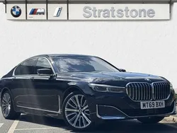 Black Used 2019 BMW 750 Comfort Edition Sedan | £36,990