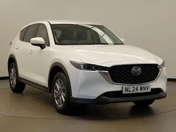 White Used 2024 Mazda CX-5 Center-Line SUV | £22,998 (Good price)