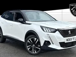 White Used 2020 Peugeot 2008 GT-line SUV | £14,300 (Fair price)