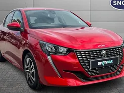 Red Used 2021 Peugeot 208 Allure Premium Hatchback | £13,523 (Fair price)