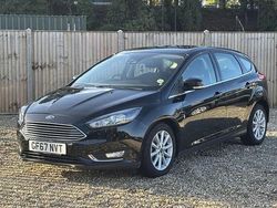 Black Used 2017 Ford Focus Titanium Hatchback | £6,000 (Fair price)