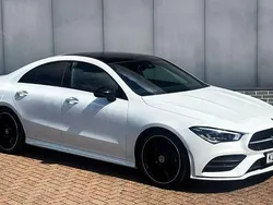White Used 2023 Mercedes CLA180 AMG Line Premium Plus Sedan | £28,145 (Fair price)