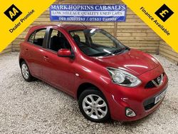Red Used 2013 Nissan Micra Acenta Hatchback | £8,995 (Expensive)