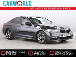 Grey Used 2018 BMW 520 M Sport Sedan | £12,790 (Fair price)