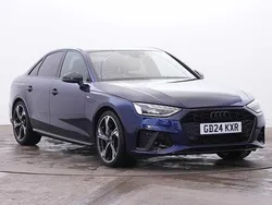 Blue Used 2024 Audi A4 Black Edition Sedan | £28,395 (A bit pricey)
