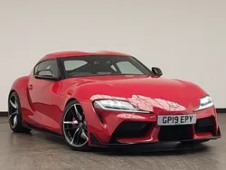 Red Used 2019 Toyota Supra Coupe | £36,598 (Fair price)