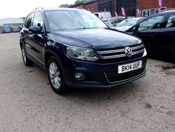 Blue Used 2014 VW Tiguan Match SUV | £4,295 (Fair price)