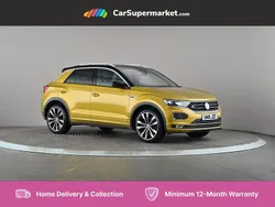 Yellow Used 2018 VW T-Roc R-line SUV | £15,797 (Fair price)