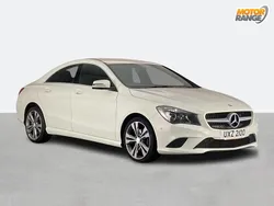 White Used 2015 Mercedes CLA220 Sedan | £9,295 (Fair price)