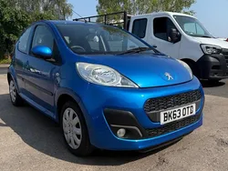 Blue Used 2013 Peugeot 107 Active Hatchback | £2,995 (Fair price)