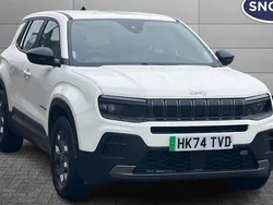 White Used 2024 Jeep Avenger EV Longitude SUV | £22,902
